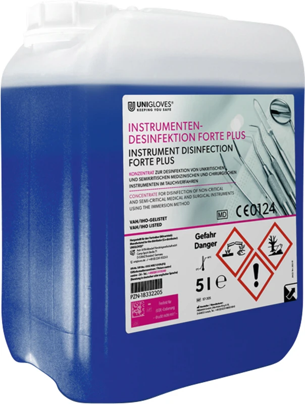 UNIGLOVES Instrumentendesinfektion Forte PLUS Kanister 5 Liter