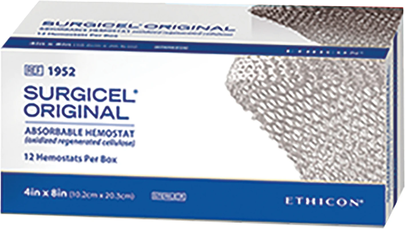 SURGICEL™ ORIGINAL Packung 10 Stück 5 x 7,5 cm