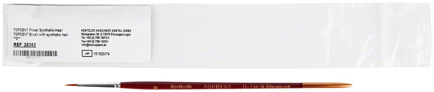 TOPDENT Pinsel Synthetik-Haar Kentzler-Kaschner