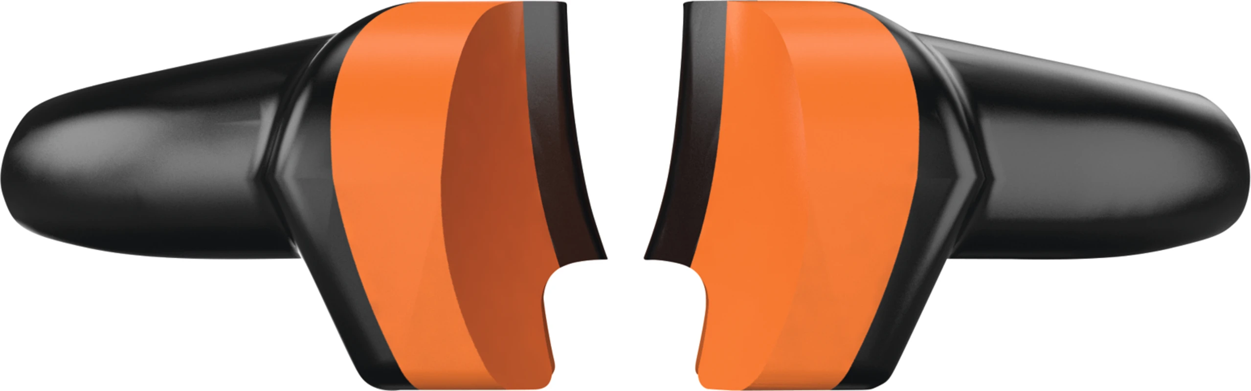 Separierringe Packung 2 x 3D Soft Face Ringe orange