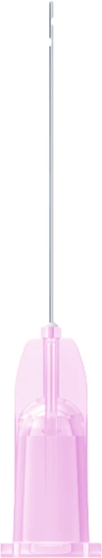 transcodent™ Endo Irrigation Needles Packung 25 Stück violett, 2 seitliche Öffnungen, G31 0,28 x 25 mm