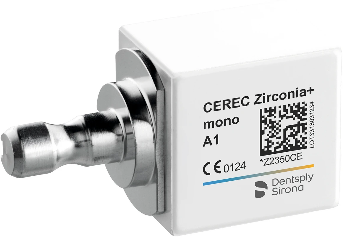 CEREC Zirconia+ Packung 3 Stück mono A1
