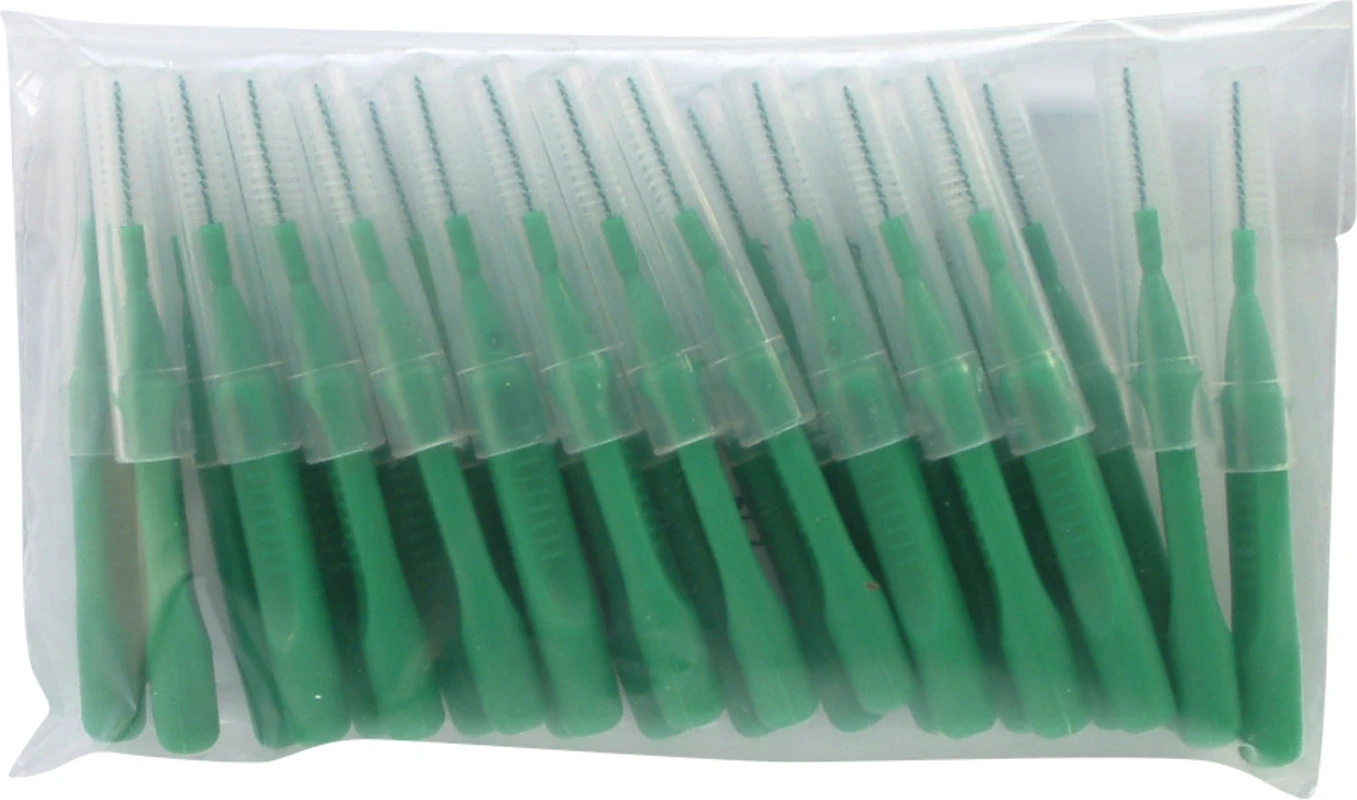 Beyco Brushies Sparbeutel 25 Stück grün Ø 0,8 mm