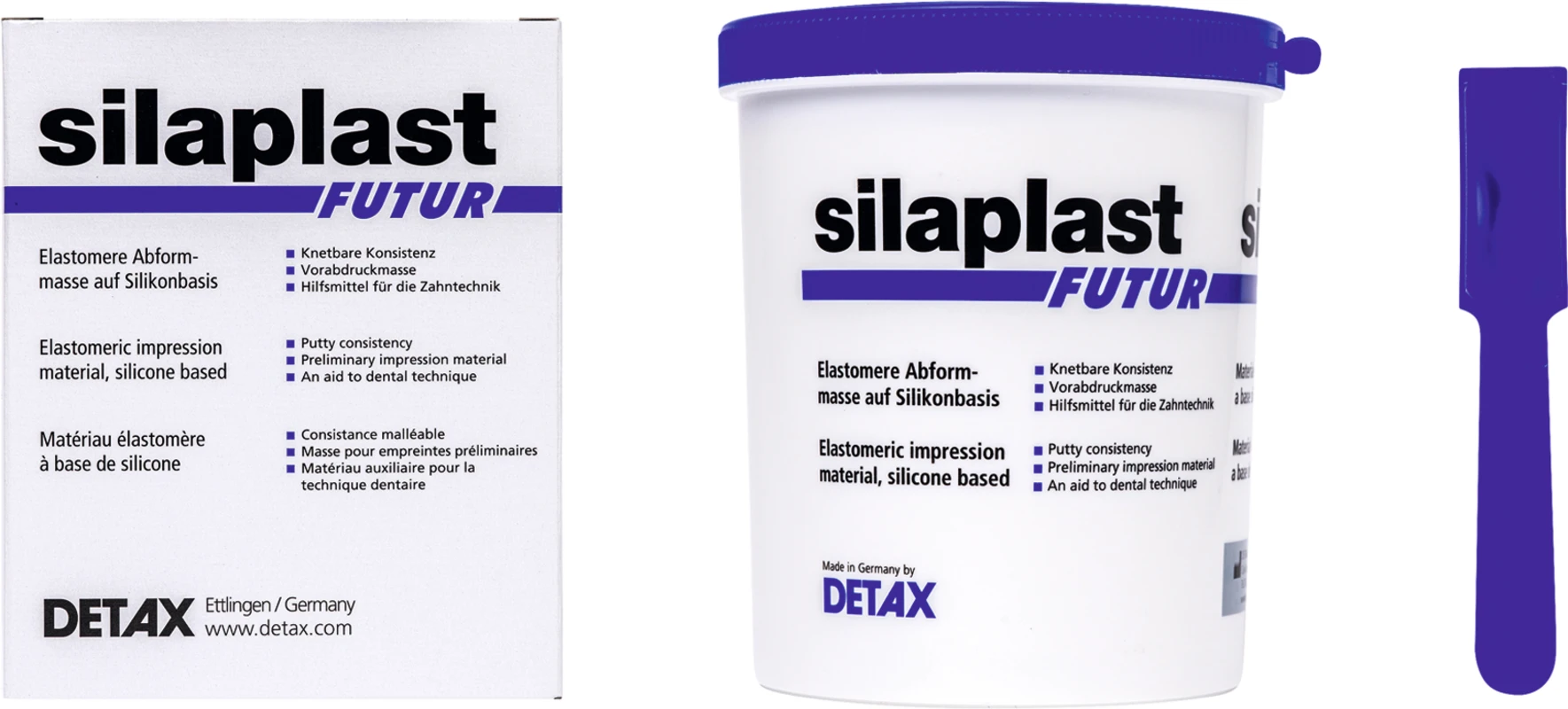 silaplast FUTUR Packung 4 x 900 ml Dosen