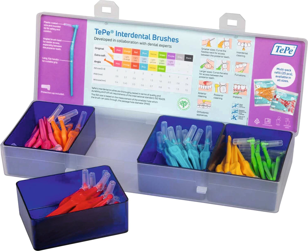 Praxisbox Stück leer, für TePe Angle™
