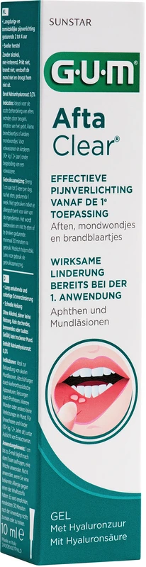 GUM AftaClear™ Gel Tube 10 ml