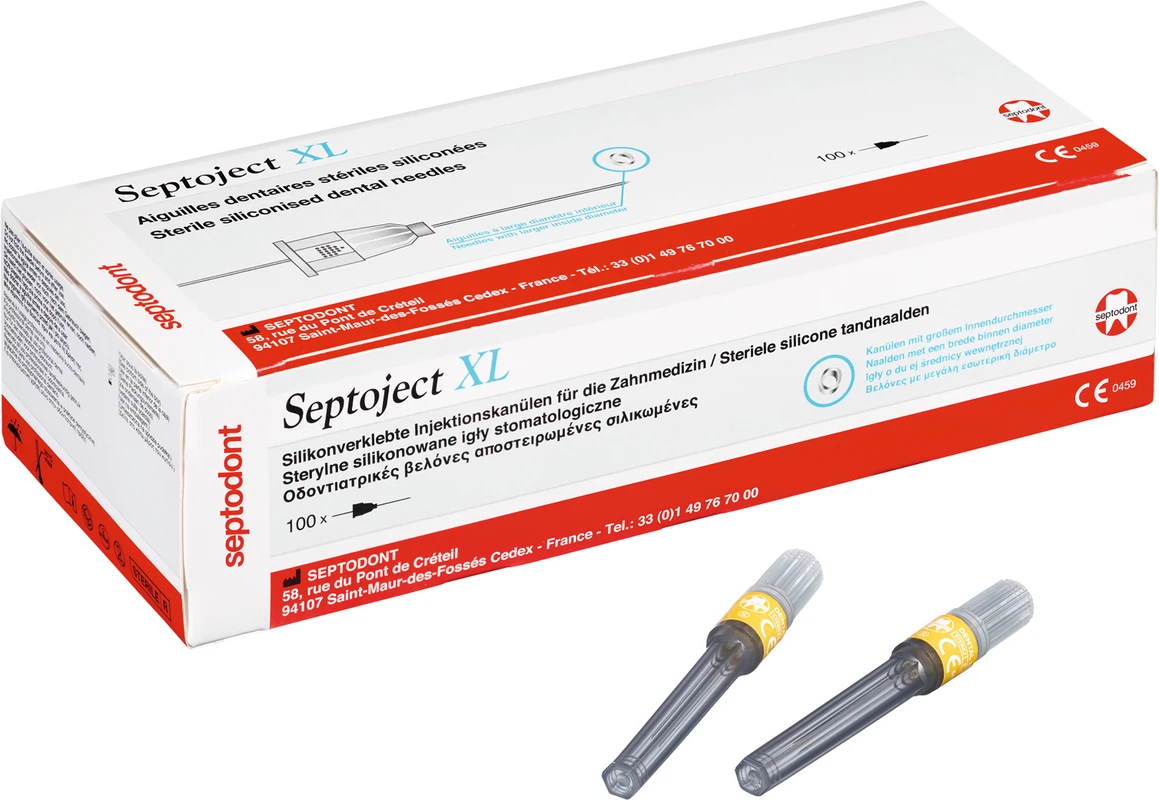 Septoject® XL Packung 100 Stück, G27/0,4 x 35 mm, lang