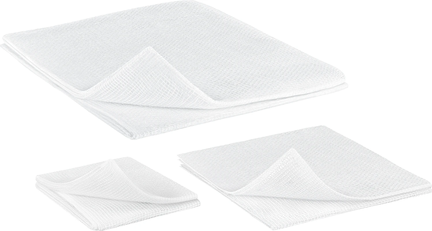 ES-Kompressen unsteril Packung 100 Stück 10 x 10 cm, 12-fach gelegt