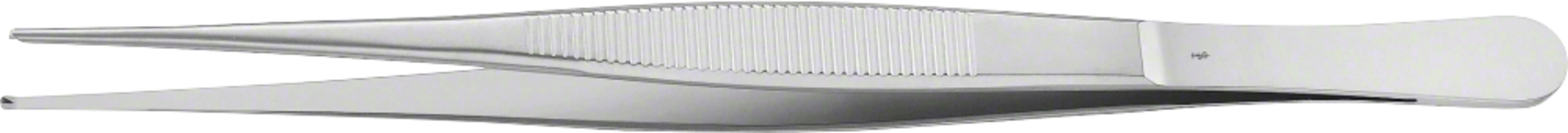 Chirurgische Pinzetten Stück gerade, Maulbreite 1,7 mm, 160 mm