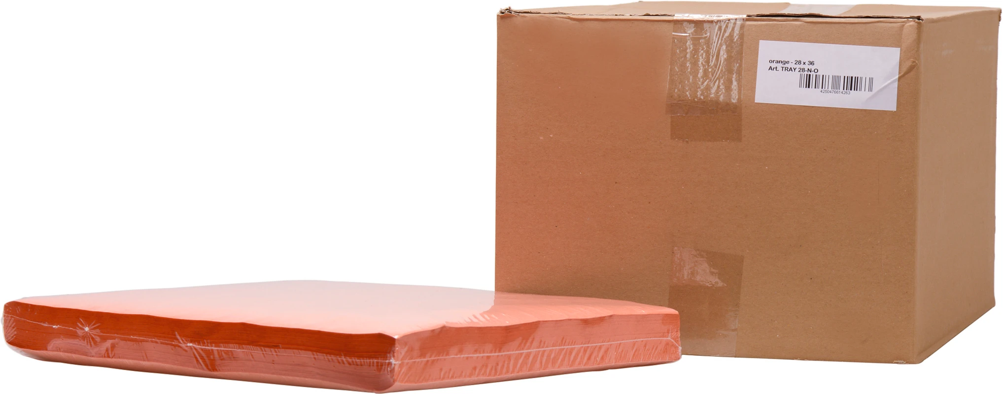 Dental Tray-Einlagen Karton 5 x 250 Stück 28 x 36 cm, orange
