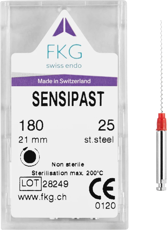 FKG Sensipast Packung 4 Stück 21 mm ISO 025
