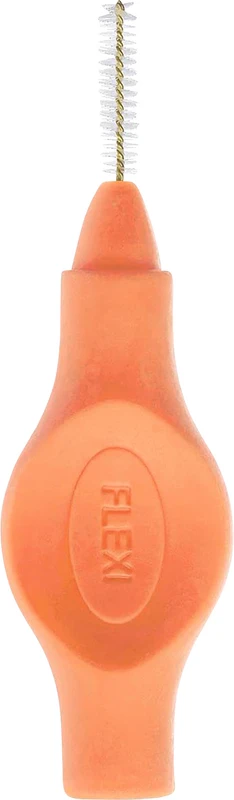 FLEXI® Interdentalbürsten PHD Value Pack 25 Stück tangerine, PHD 0.8 (Ø 0,45 mm), ISO 1