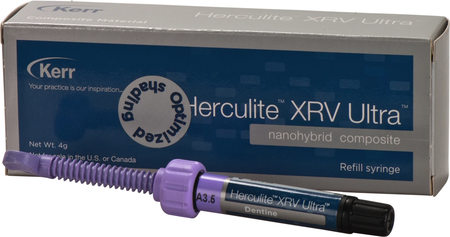 Herculite® XRV Ultra™ Standardset Spritzen