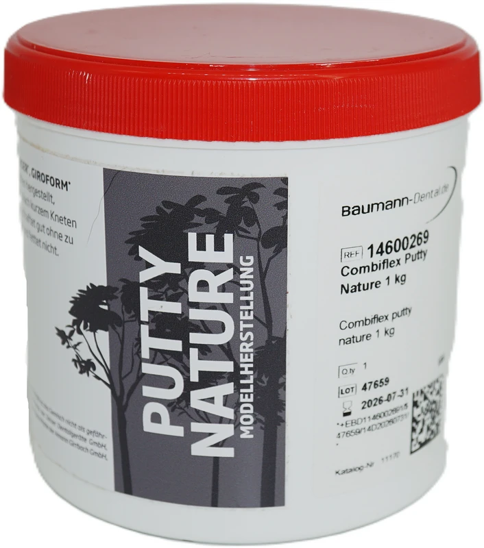 Combi Flex Knetsilikon Dose 1 kg Putty beige Combi Flex Knetsilikon Baumann Dental