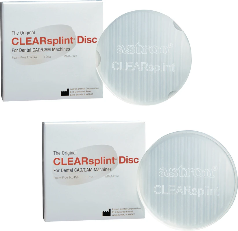 astron® CLEARSPLINT® Disc Packung 12 Stück 98 x 20 mm, mit Schulter