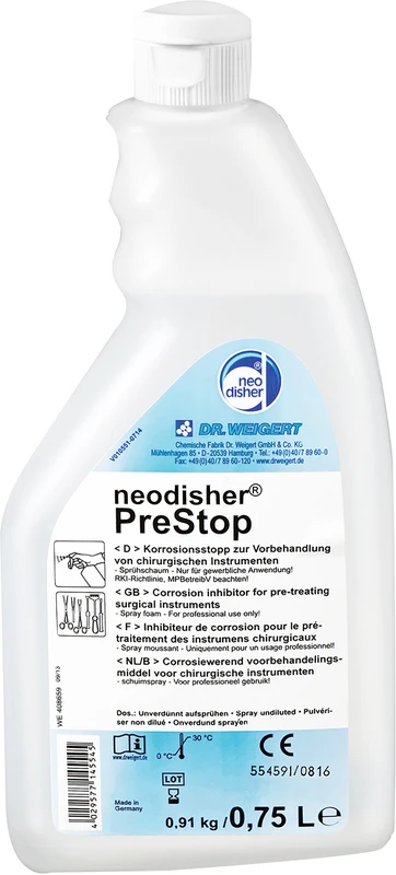 neodisher® PreStop Flasche 750 ml neodisher® PreStop Dr. Weigert