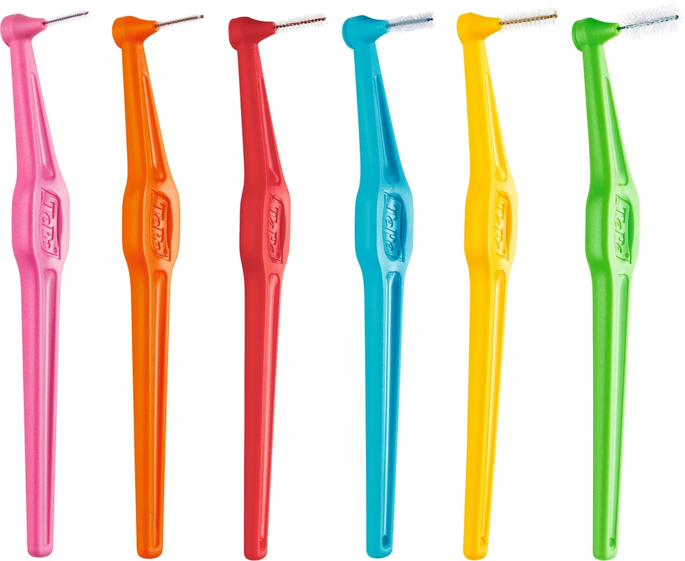TePe® Interdentalbürsten Angle™ Packung 6 Stück grün, Ø 0,8 mm