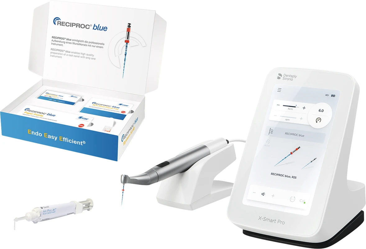 X-Smart® Pro+ Kit  X-Smart Pro+, 1 RECIPROC blue Kit, 1 AH Plus Jet Starter Kit