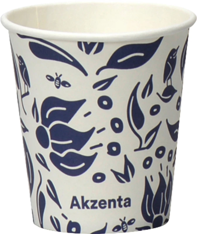 Akzenta ONE Pappbecher Karton 20 x 50 Stück paradise, 180 ml