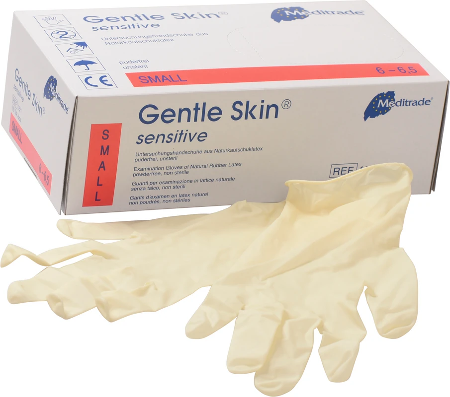 Gentle Skin® sensitive Packung 100 Stück puderfrei, natur, S