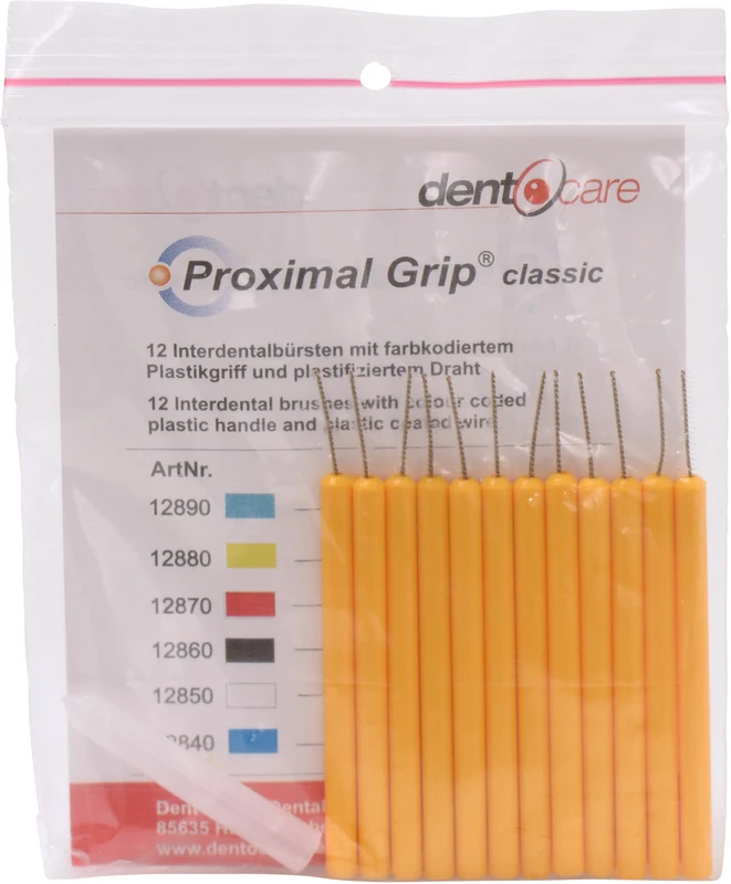 PROXIMAL-GRIP Packung 12 Stück xxxx-fein gelb