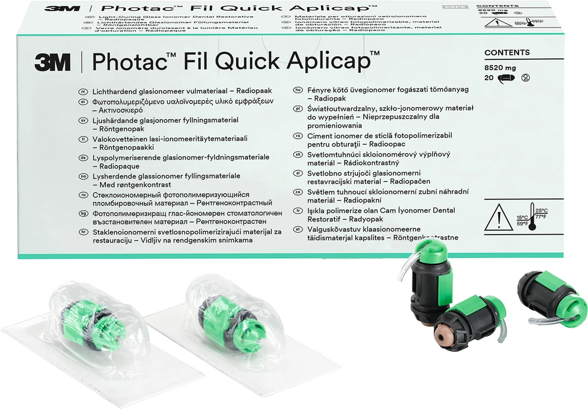 Solventum™ Photac™ Fil Quick Aplicap™ Packung 20 Stück A3