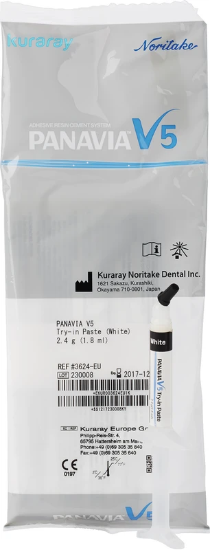 PANAVIA™ V5 Spritze 1,8 ml Try-in Paste white