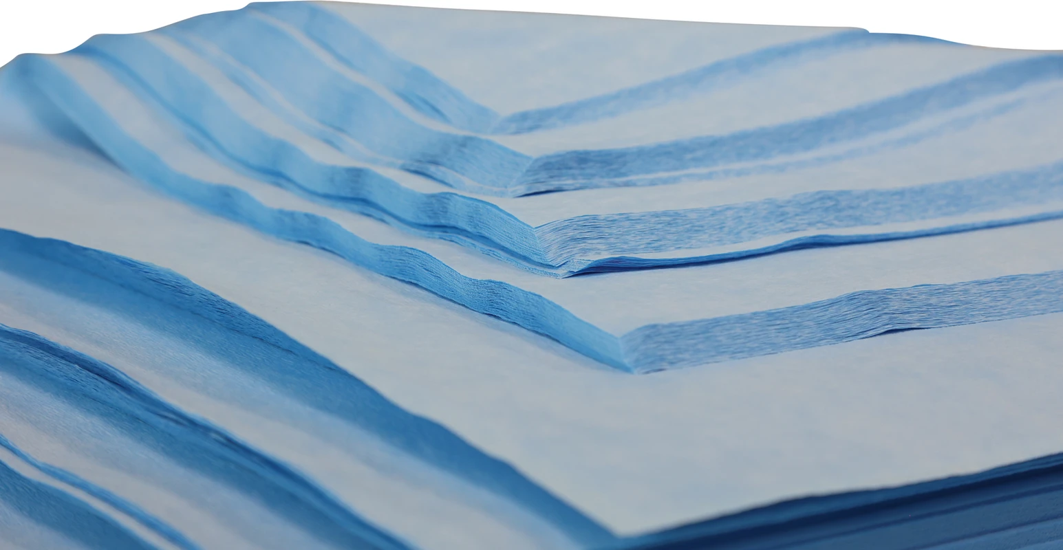 MELAstore Sterilisationspapier Packung 500 Stück, 90 x 90 cm