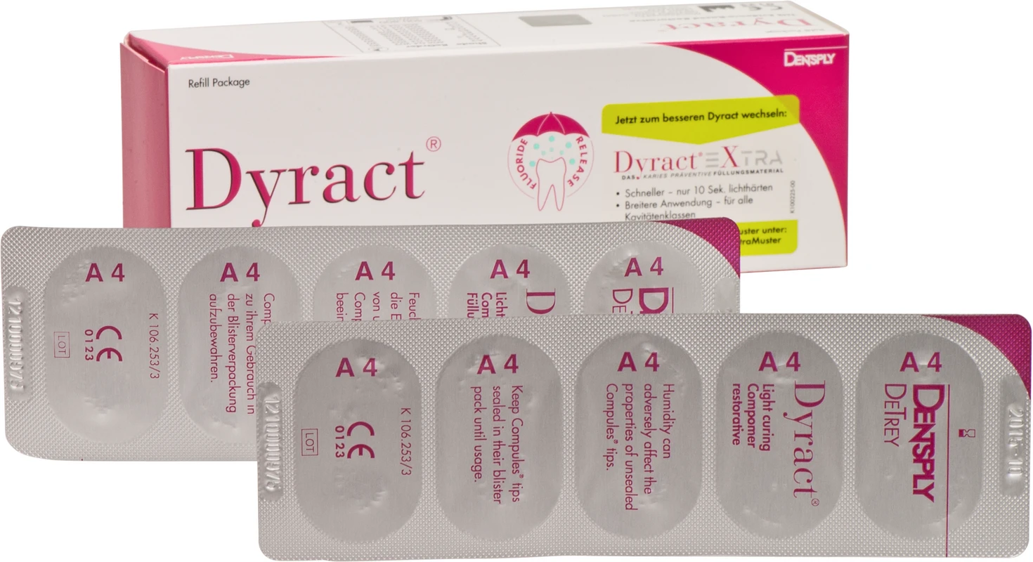 Dyract® Nachfüllpackung 20 x 0,25 g Compule A4