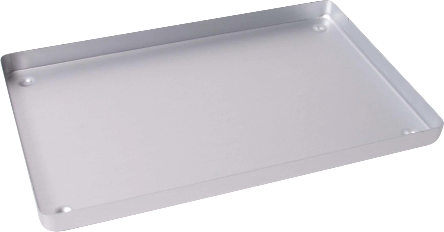 ALUMINIUM TRAY Stück Tray silber 28 x 18 cm