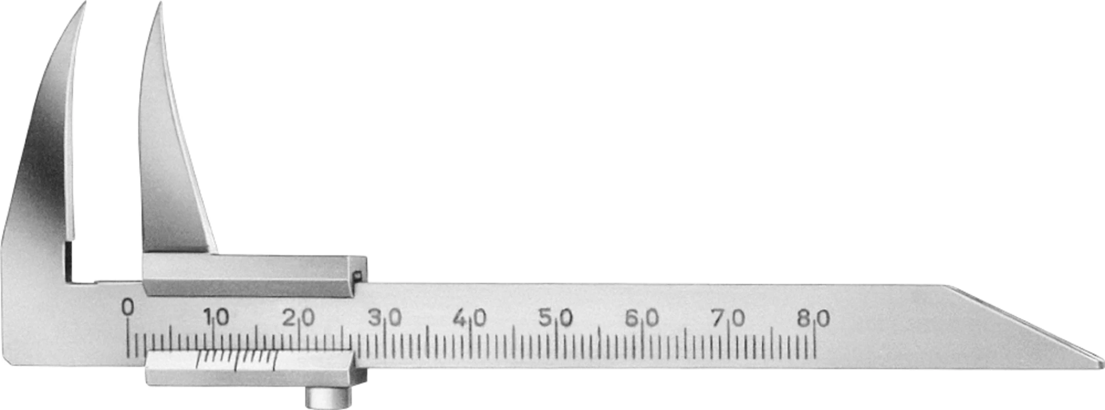 Messschieber nach Beerendonk B. Braun