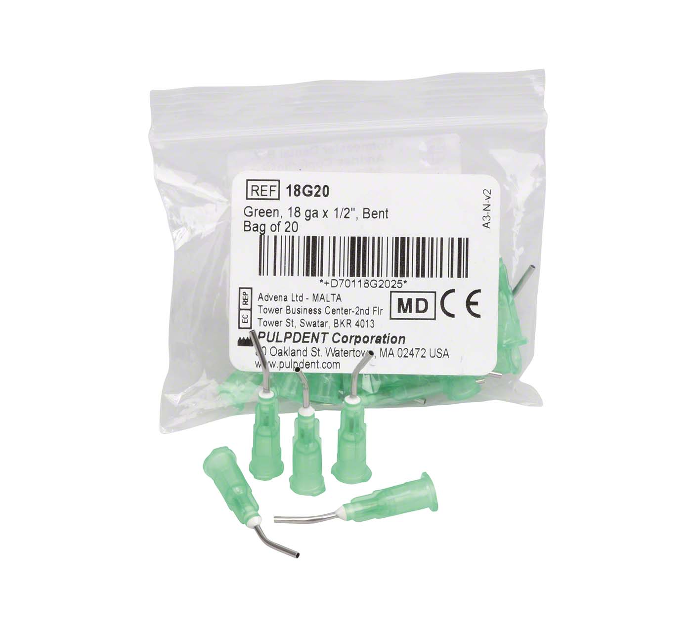 Applicator Tip Green PULPDENT