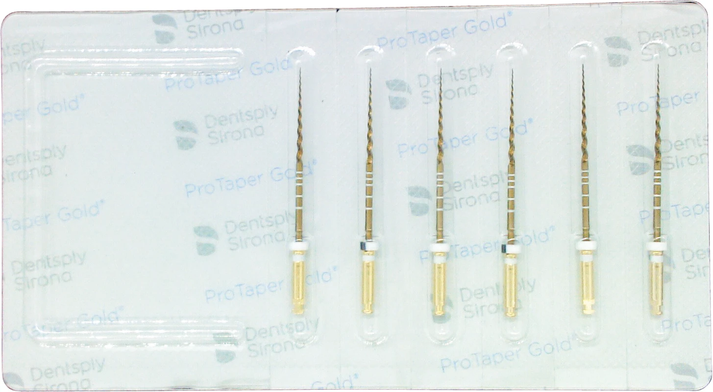 ProTaper Gold® Packung 6 Stück 31 mm, Gr. S2