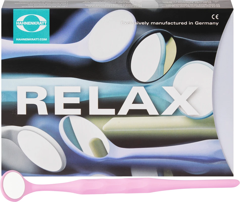 RELAX FS RHODIUM Packung 10 Stück pink, Größe 4