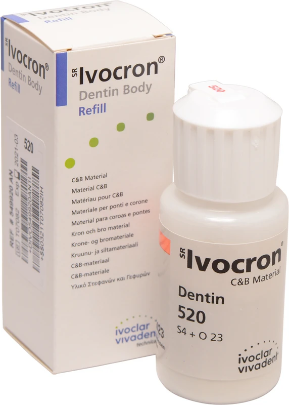 SR Ivocron® Flasche 30 g Pulver dentin 520/4C