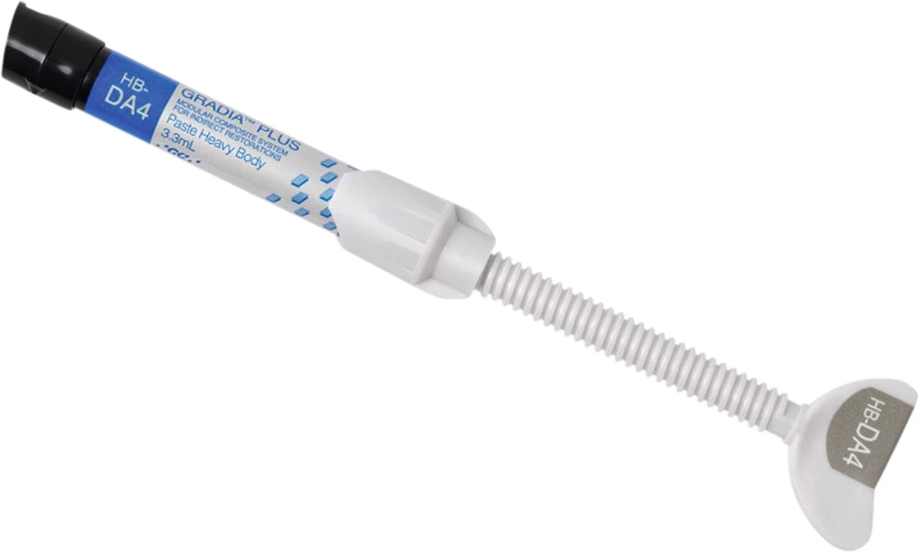 GC GRADIA™ PLUS Spritze 3,3 ml HB-DA4