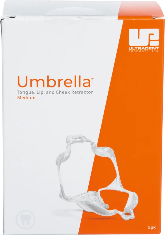Umbrella™ Zungen-, Lippen- und Wangenhalter Packung 5 Stück medium