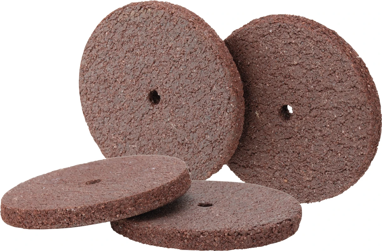 Lochscheiben Packung 100 Stück rot-braun, &Oslash; 25 x 3 mm