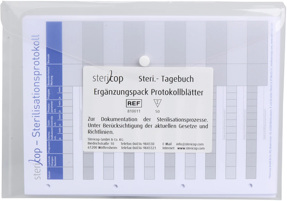 Ersatzblätter für Tagebuch