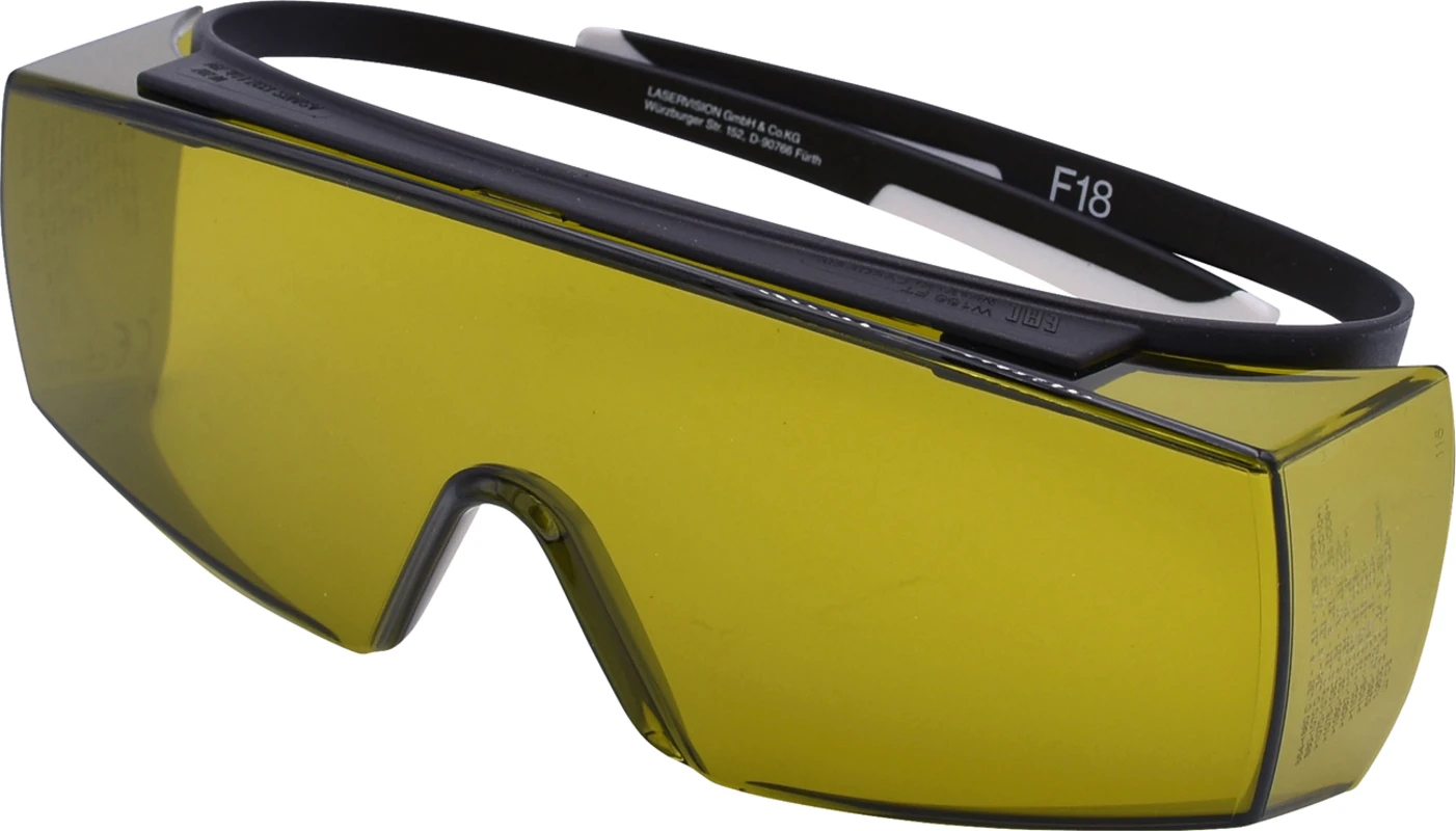 Hager iSpec® Laserschutzbrille Überbrille Stück LaserBrille gelb