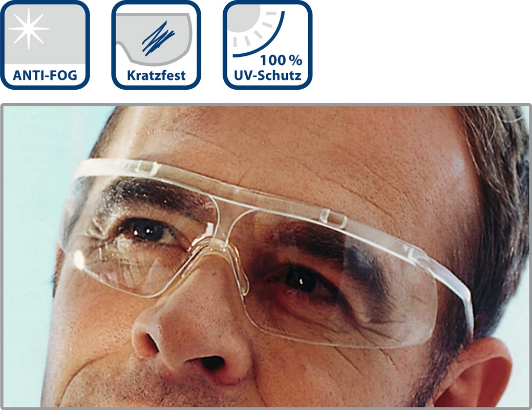 Hager iSpec® Super Lite Fit Stück Fassung Crystal, Scheibe farblos, UV-Bereich 2-1,2
