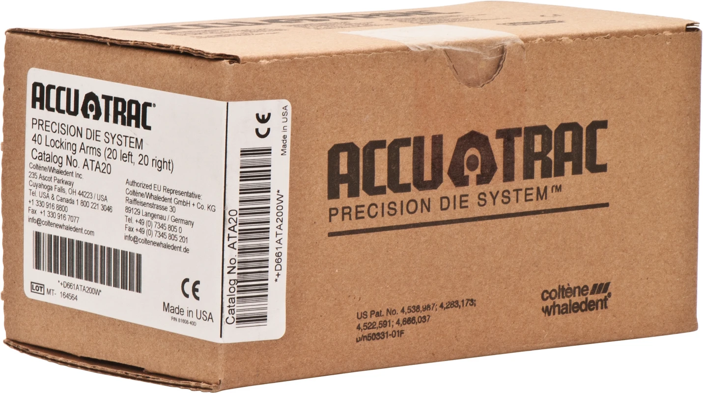 ACCU-TRAC Packung 40 Verriegelungsarme (20 x +, 20 x -) ACCU-TRAC COLTENE