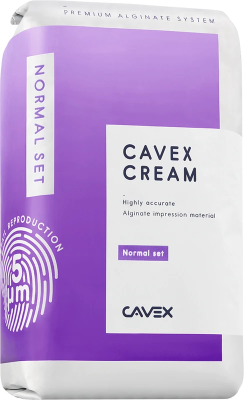 CAVEX Cream Alginate Beutel 500 g Normal Set bubble-gum, purple