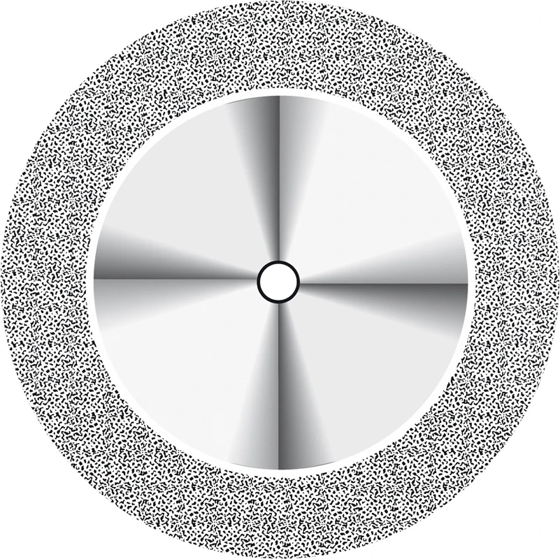 Diamantscheibe 356 Stück rot fein, HP, Figur 356, 0,10 mm, ISO 190