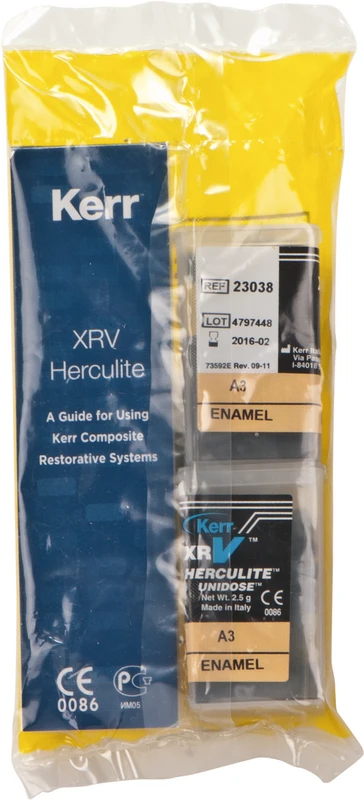 Herculite® XRV™ Packung 20 x 0,25 g Unidose schmelz A3