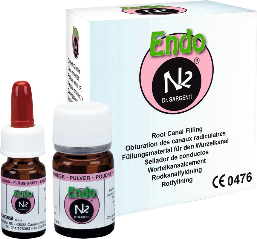 Endo N2® Cement Packung 10 g Pulver