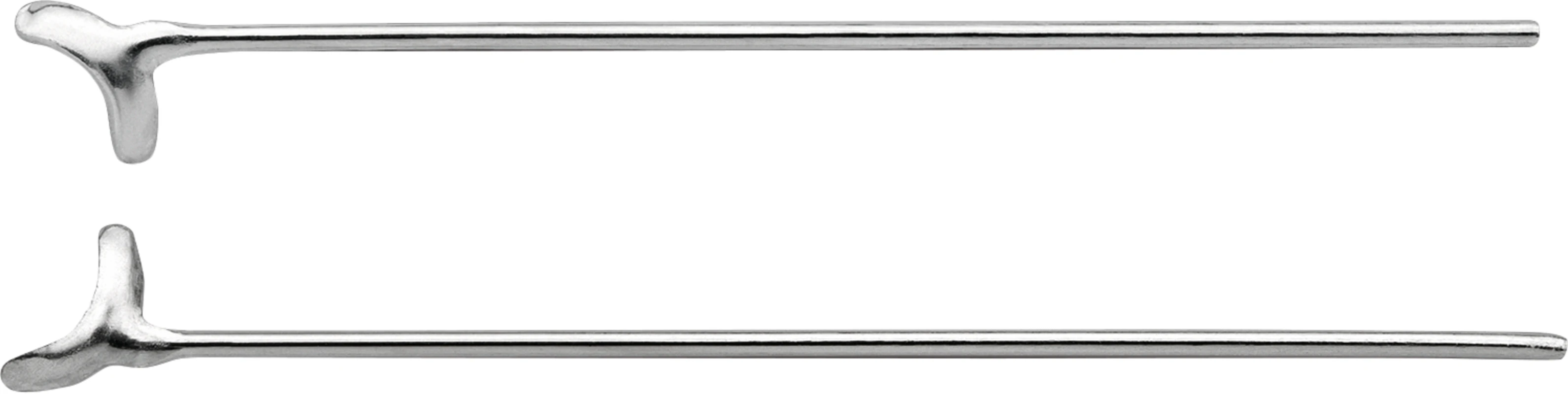 Klammern Packung 2 x 5 J-Klammern (rechts, links), schräg, &Oslash; 0,9 mm