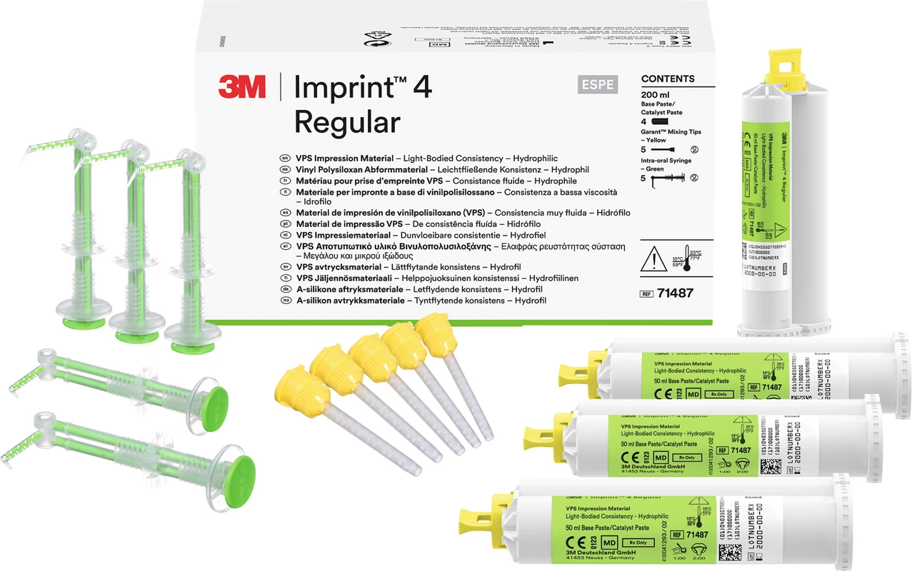Imprint™ 4 Refill Packung 4 x 50 ml Doppelkartusche Regular, Zubehör