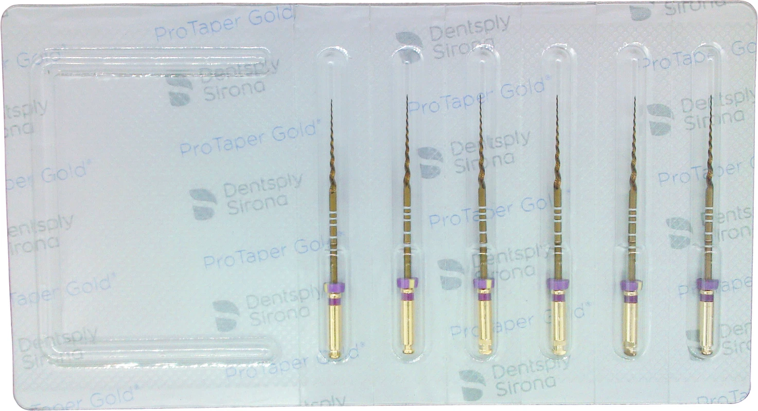 ProTaper Gold® Packung 6 Stück 31 mm, Gr. S1