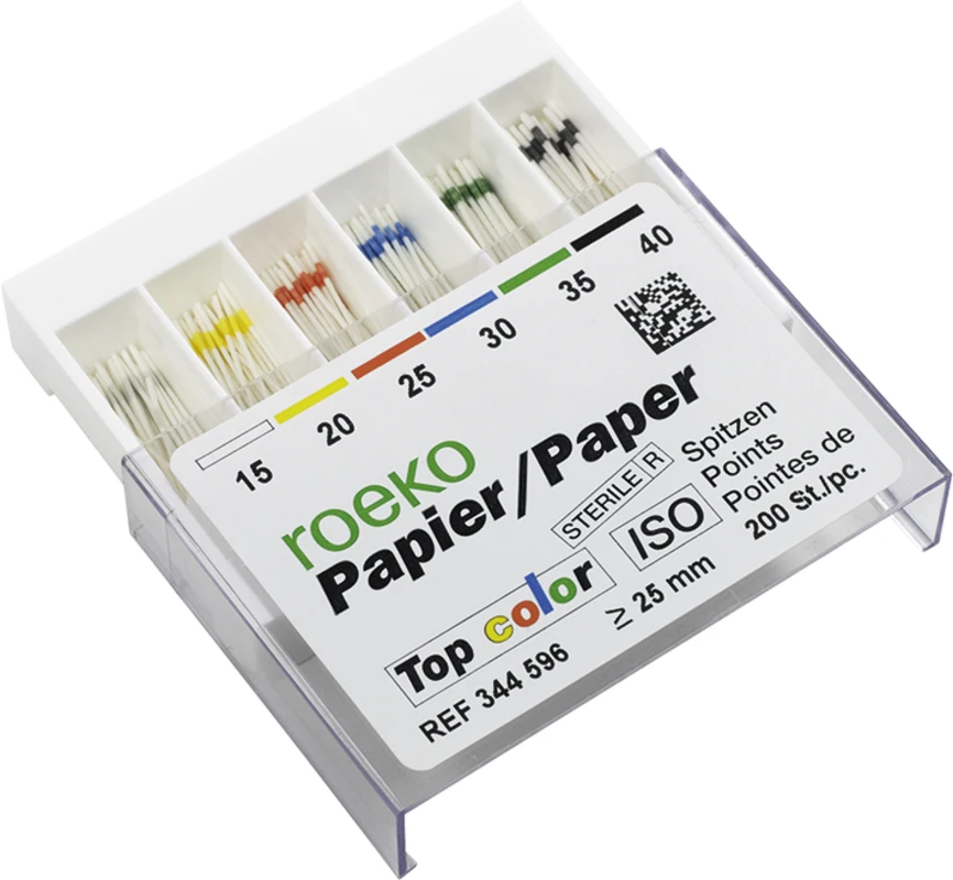 roeko Papier Spitzen Top color Sortiment 200 Stück ISO 015-040